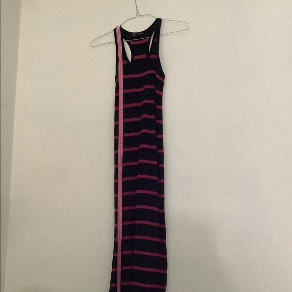 INC International Concepts Striped Maxi Dress 0 - Picture 5 of 5
